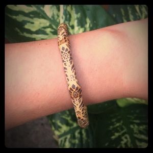 J. Crew wooden bracelet